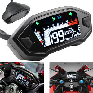 Accessoires de modification pour moto tout-terrain : Tachymètre LCD avec compteur de vitesse numérique et odomètre - Product Image 3