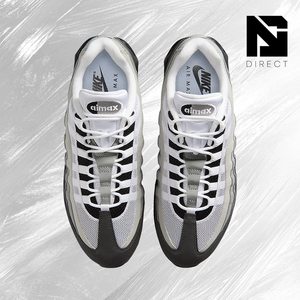 Air Max 95 'Big Bubble - Granite' Mesh Lace Up Running Shoes All Seasons Breathable Men's Nike Sneaker - Product Image 3