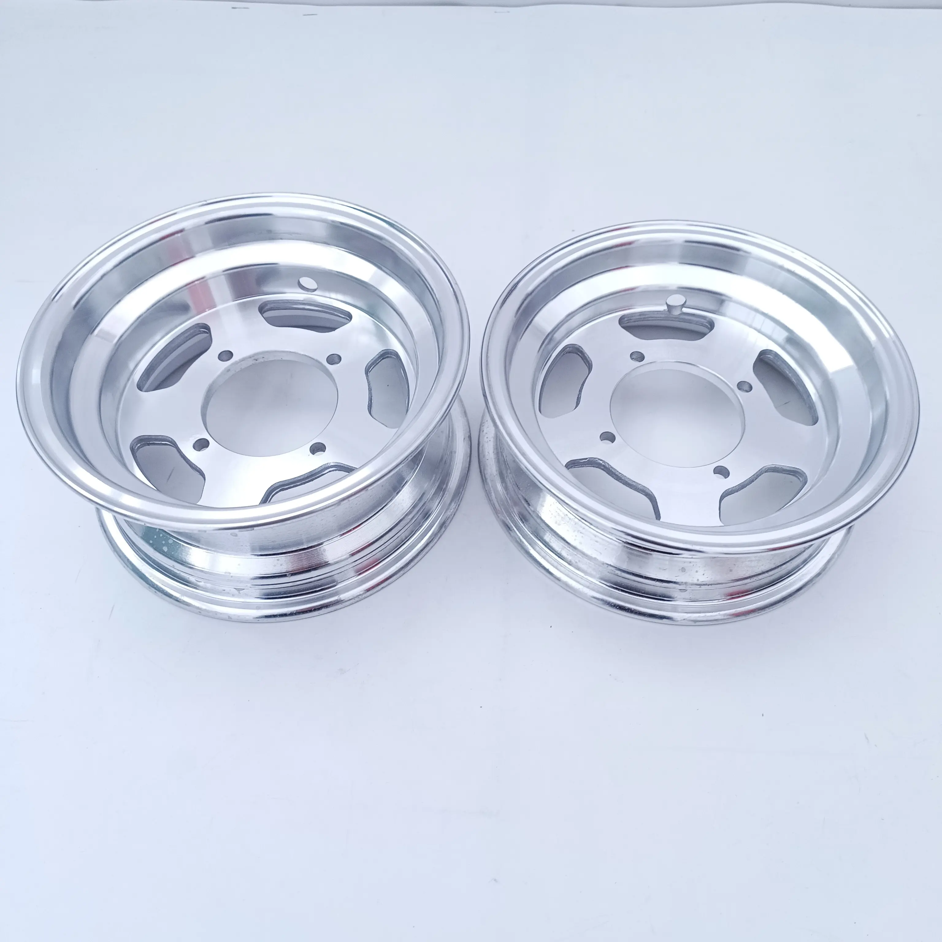 Monkey Z50 Q50 roda belakang sepeda motor, retro fit 8 "x 2.5" depan 8 "x 3.5" 8 inci 10 inci Aluminium Aloi