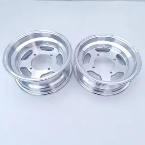 Monkey Z50 Q50 roda belakang sepeda motor, retro fit 8 "x 2.5" depan 8 "x 3.5" 8 inci 10 inci Aluminium Aloi