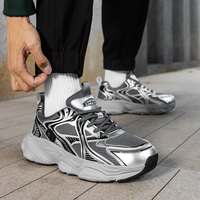 Muestras Gratis de Zapatos Deportivos de Lujo para Hombre y Mujer, con Malla Transpirable y Amortiguación, Suela de Goma Personalizada