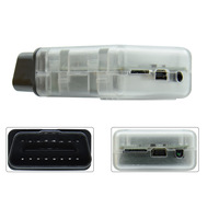 Tactrix Openport 2.0 ECU FLASH Port terbuka 2 0 Chip penyetelan otomatis OBD 2 OBD2 alat diagnostik mobil untuk pemindai mercedes-benz J2534