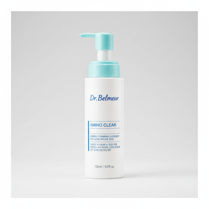 Amino Clear 150mL Limpiador facial espumoso de burbujas Producto para el cuidado de la piel propenso al acné de buena calidad - Product Image 2
