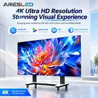 Écran LED 4K COB semi-automatique tout-en-un avec levage et pliage P1.25 P1.56 pour conférences, studios et home cinéma