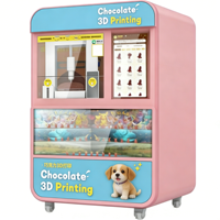 Chocolat imprimé en 3D, machine distributrice de chocolat imprimé en 3D