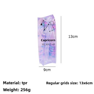 Jouet anti-stress en caoutchouc en forme de serpent de dessin animé, créatif, à presser et à étirer pour les étudiants - Product Image 5