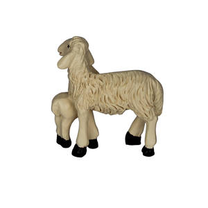 ZICOM Grande et petite scène de la Nativité en polyrésine avec accessoires, figurines de Noël, jouets - Modèle allemand 99999-44107100105 (environ) 4 - Product Image 5