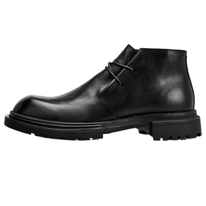 Botas casuales clásicas para hombre para primavera y verano Botas de trabajo de cuero vacuno de alta calidad Botas chukka modernas para hombre - Product Image 5
