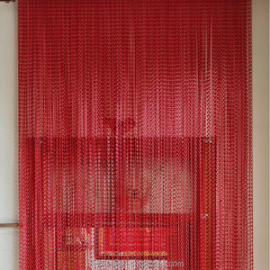 Cortina de Eslabones de Cadena de Aluminio de 1.6 mm de Diámetro, Cortina de Eslabones de Cadena de Malla Fina para Diseño de Interiores de Alta Gama - Product Image 4