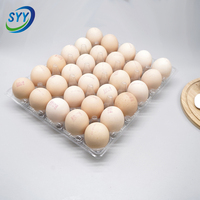 Barquette à œufs en blister PET avec couvercle séparé, fabrication directe, qualité alimentaire, empilable, antichoc, OEM ODM, impression personnalisée, emballage pour œufs