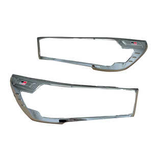 ชุดแต่งครอบไฟหน้ารถยนต์ สำหรับ โตโยต้า ไฮลักซ์ รีโว่ 2WD ปี 2021  ครอบไฟหน้าโครเมียม อุปกรณ์ตกแต่งขอบไฟ - Product Image 5