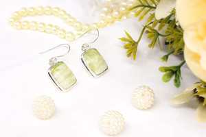 Pendientes de Plata con Pietersite Verde Natural, Joyería Artesanal Hecha a Mano, Plata de Ley 925, Joyería Fina Boho para Mujer, Suministro al por Mayor - Product Image 5