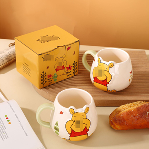 Carino cartone animato grande pancia pentola vincente decorazione porcellana ceramica tazza di caffè-grande capacità lavastoviglie a microonde regalo di affari per - Product Image 2