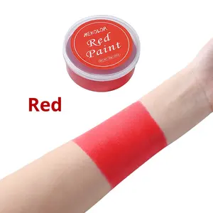 Kit de peinture corporelle et faciale pour enfants MEKOLOR 30g, à base d'huile, haute pigmentation, sans danger pour la peau, pour l'opéra, le clown, Halloween, Noël, avec fiche de données de sécurité (FDS) - Product Image 6