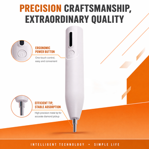 Stylo de pose de diamants électrique rechargeable USB, haute précision, avec récupération automatique des diamants, vitesse réglable, pour la broderie diamant - Product Image 5