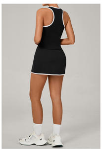 Nuevos conjuntos de vestido de tenis para mujer al por mayor, conjuntos deportivos de Polo y bádminton, ropa informal para exteriores - Product Image 6