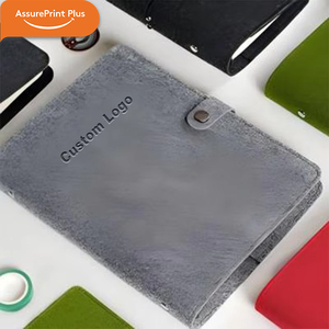 Cuaderno Ecológico Personalizado Reciclable y Recargable <span class=keywords><strong>de</strong></span> Fieltro A5 A6 A7 con Hojas Sueltas, 60 Hojas, para Viajes <span class=keywords><strong>de</strong></span> Negocios, Mindfulness, con Anillas Metálicas <span class=keywords><strong>de</strong></span> 6 Anillos - Product Image 5