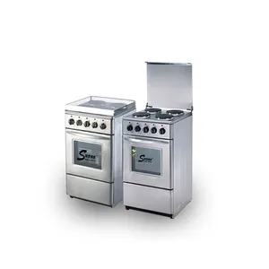 Groothandel amerikaanse home gas range oven-Hot Selling Keuken Apparaat Vrijstaande Oven Met Elektrische Kachel, Elektrische Fornuis Met Oven 4 Elektrische Plaat Met Oven