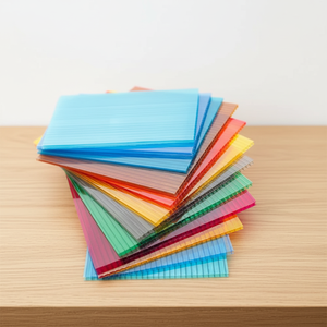 Panneau en polycarbonate PC alvéolaire rectangulaire <span class=keywords><strong>translucide</strong></span> résistant aux UV, sur mesure, <span class=keywords><strong>pour</strong></span> <span class=keywords><strong>bardage</strong></span> de toiture – Fournisseur direct usine - Product Image 3