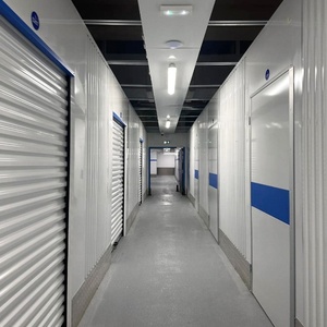 Thiết kế hiện đại Roll-up cửa tự lưu trữ đơn vị nhanh chóng vận chuyển giá tốt thép xây dựng cơ sở lưu trữ cho kho - Product Image 5