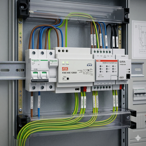 แหล่งจ่ายไฟ 30V KNX-40E-1280D แบบขาออกเดี่ยว 1280mA จัดส่งเร็วจากไต้หวัน แหล่งจ่ายไฟ KNX-40E-1280D B - Product Image 2