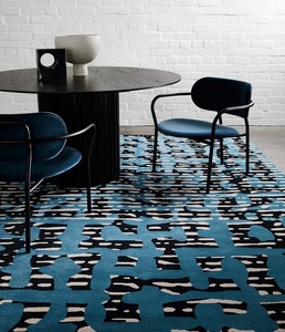 Alfombras de Lana de Nueva Zelanda Hechas a Mano de Lujo con Diseños Contemporáneos para Sala de Estar, Dormitorio y Hotel - Product Image 1