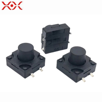 Interrupteur à bouton-poussoir tactile SMD 4 broches SPST, mini-interrupteur momentané à montage sur circuit imprimé pour appareil électronique DIY