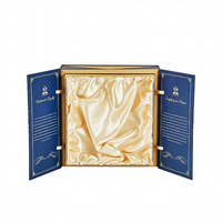 Boîte cadeau de luxe personnalisée avec mécanisme de levage automatique, emballage innovant en papier, double ouverture premium et fermeture magnétique