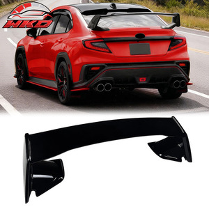 Alerón Trasero Estilo STI para Subaru WRX 2022-2026, Negro Brillante - Product Image 1