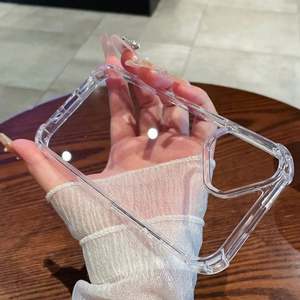 เคสโทรศัพท์อะคริลิคใสสำหรับ iPhone 17 Air 16 15 14 13 12 11 Pro Max PLUS ฝาครอบกันกระแทกแบบใส16E SE4 - Product Image 2