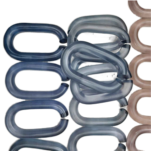 Cadena Decorativa de Resina Hecha a Mano de Lujo para Pared, Adorno Moderno Colgante, Eslabones de Resina para Decoración del Hogar y Oficina - Product Image 2