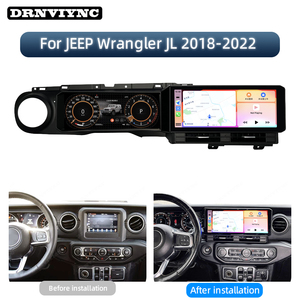 Radio Estéreo para Auto Android de 12.3 Pulgadas con Pantalla LCD Completa, Carplay, GPS y Cámara 360 para JEEP Wrangler JL 2018-<span class=keywords><strong>2022</strong></span> - Product Image 3