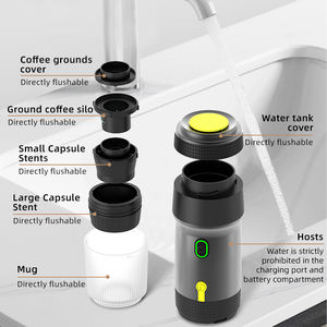 Nouvelle machine à café portable automatique sans fil 2025, multifonctionnelle, pour café froid et capsules - Product Image 2