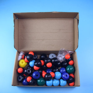 Grand modèle de structure moléculaire organique J3113, de type sphérique, modèle moléculaire de chimie pour le lycée, équipement expérimental. - Product Image 2