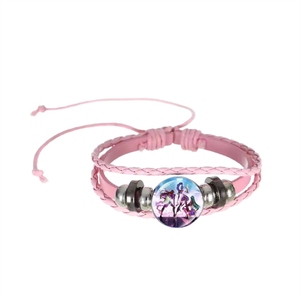 Bracelet inspiré de l'anime K-POP « <span class=keywords><strong>Shadow</strong></span> <span class=keywords><strong>Hunters</strong></span> », ensemble de bijoux gothiques noirs pour filles, cadeau tendance - Product Image 5