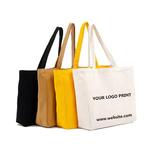 Bolsa de Compras Plegable de Algodón al por Mayor a Buen Precio, Bolsas de Lona Personalizadas en Blanco - Product Image 2