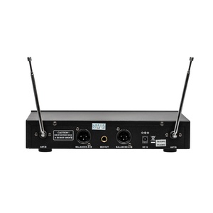 DH-766 hát <span class=keywords><strong>VHF</strong></span> Micro không dây 2CH nửa kim loại cầm tay microfone cho hội nghị/gia đình KTV/sân khấu/Giảng Dạy - Product Image 2