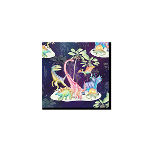 Platos, Servilletas y Vasos de Papel con Temática de Dinosaurios DAMAI para Fiestas Infantiles, Juego de Vajilla Desechable para Decoración - Product Image 6