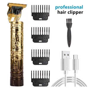 WAIKIL-cortadora de pelo eléctrica para peluquero, máquina de peluquería de alta calidad, USB, nuevo diseño, 0mm, venta al por mayor
