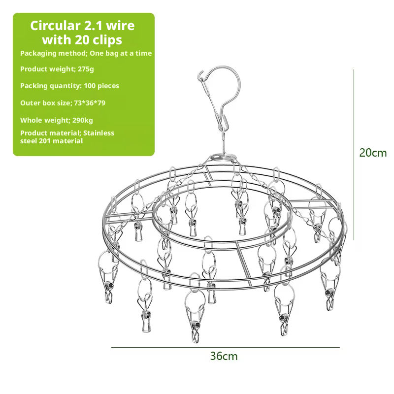 Collier de serrage rond argenté 2.1 ligne 20