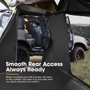 SAN HIMA Quick Setup 4x4 Offroad Overland Camping Car Side Toldo Oxford Fabric Roof Top Tent Annex para Car Roof Tent - Product Image 3