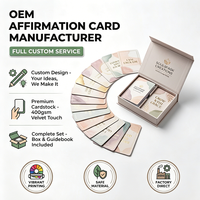 Cartes d'affirmation personnalisées imprimées – Jeu de cartes pour diverses occasions : amis, famille, soirées
