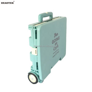 Chariot Quik pliable à roulettes 380x360x330mm pour enseignants, panier fourre-tout d'une capacité de 30l - Product Image 3