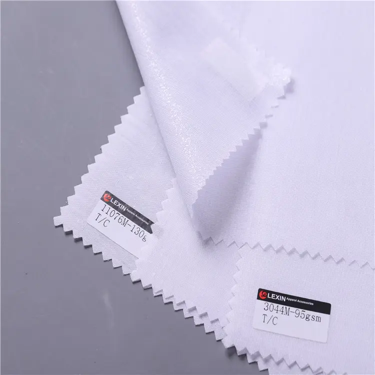 Воротник, прокладочная рубашка с покрытием из полиэтилена высокой плотности, прокладочная ткань
