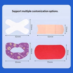 Stiker Perekat Mulut KMT untuk Tidur, Menghentikan Dengkuran dan Pernapasan Saat Tidur, Hipoalergenik 49x34mm Buatan Hebei, Umur Simpan 6 Bulan - Product Image 2