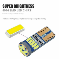 T10 15LED 4014SMD LED W5W CANBUS Kein Fehler 194 168 Auto Innen lese leuchte Kennzeichen Lampe Abstand Licht Kofferraum lampen