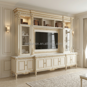Set di Divani OEM Luigi XVI con Gambe Scanalate, Arredamento Neoclassico per Salotto, Hotel, Sala di Ricevimento, Progetto FF&E - Product Image 2