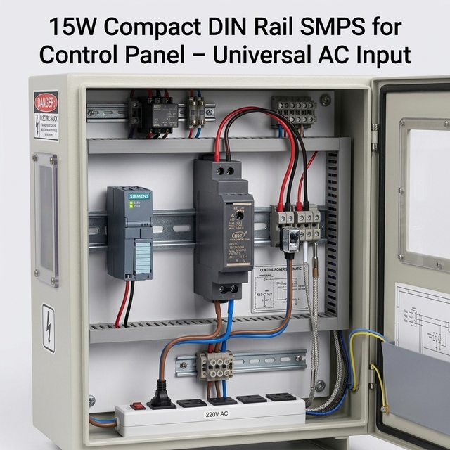 Series Connection Din Rail Power Supply AC to DC 12v 15v 24v 36v 48v LED Industry 220v Input 5v 15v 24vdc Output Low Frequency
