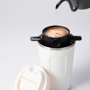 Portable verser sur le fabricant de goutteur de café et tasses et tasse en gros flacon en acier inoxydable voyage Thermos thé tasse à café gobelet - Product Image 6