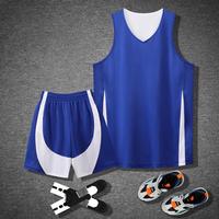 Seragam Basket Reversibel Grosir Tanpa Lengan, Celana Pendek Bolak-Balik, Cepat Kering, Bernapas, Untuk Pria dan Remaja